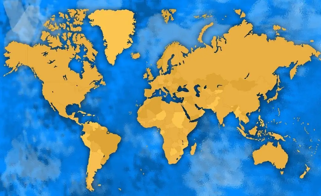 World map