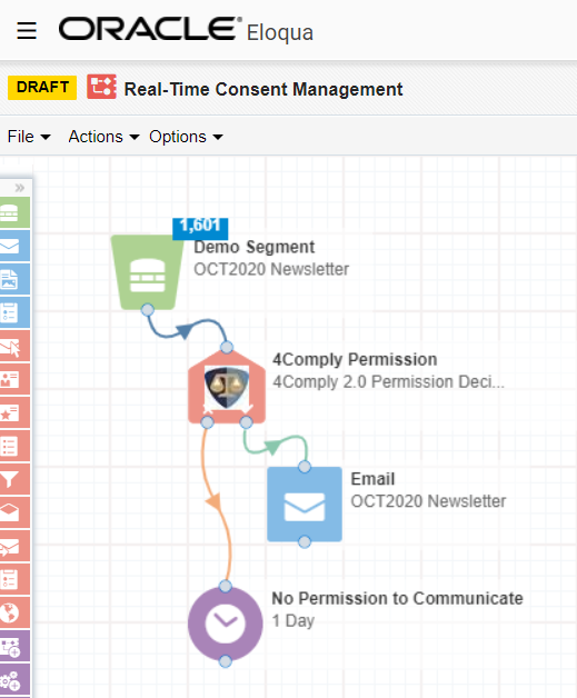 real-time consent management with oracle eloqua demo