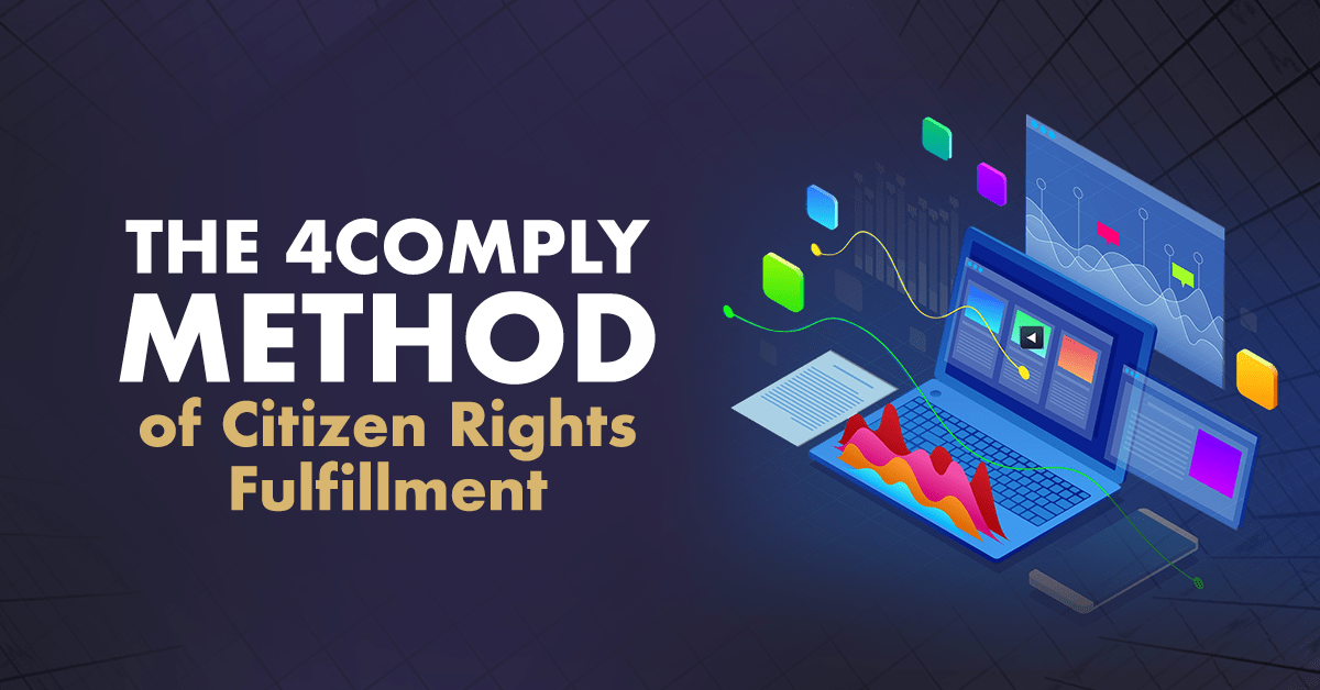 4comply citizen rights fulfillment dsar
