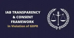 iab transparency and consent framework gdpr